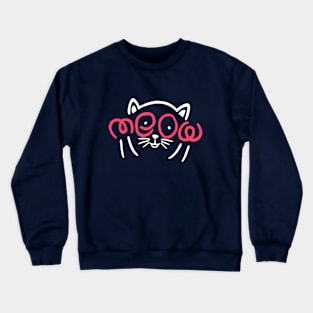 Meow Doodle Crewneck Sweatshirt